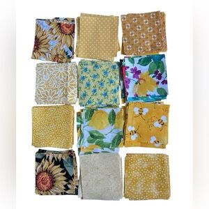 Precut Colorful Lot 120 Cotton Scrappy Patchwork Quilting Fabric 2 1/2” Squares